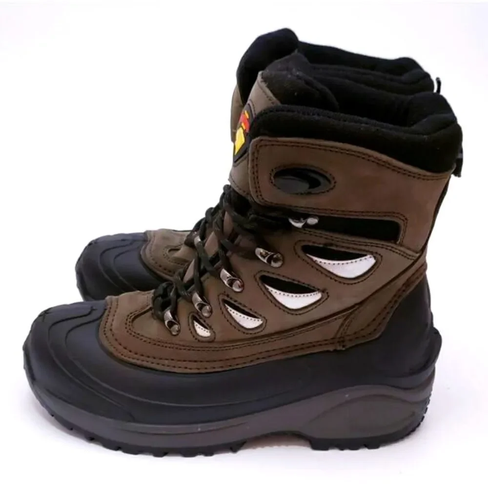 New Herman Survivors Brut 5 Grey Durable Men's Comfort Footwear Lace Up Size 8